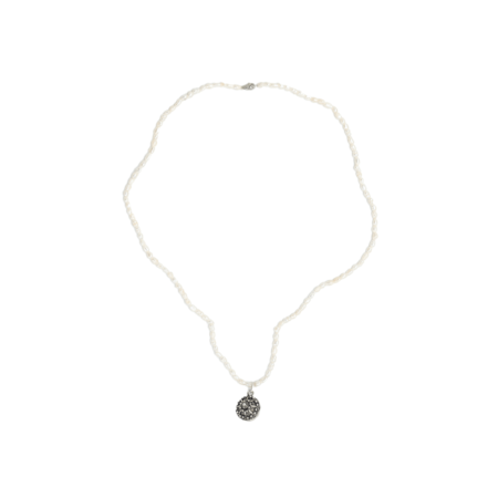 White pearls necklace