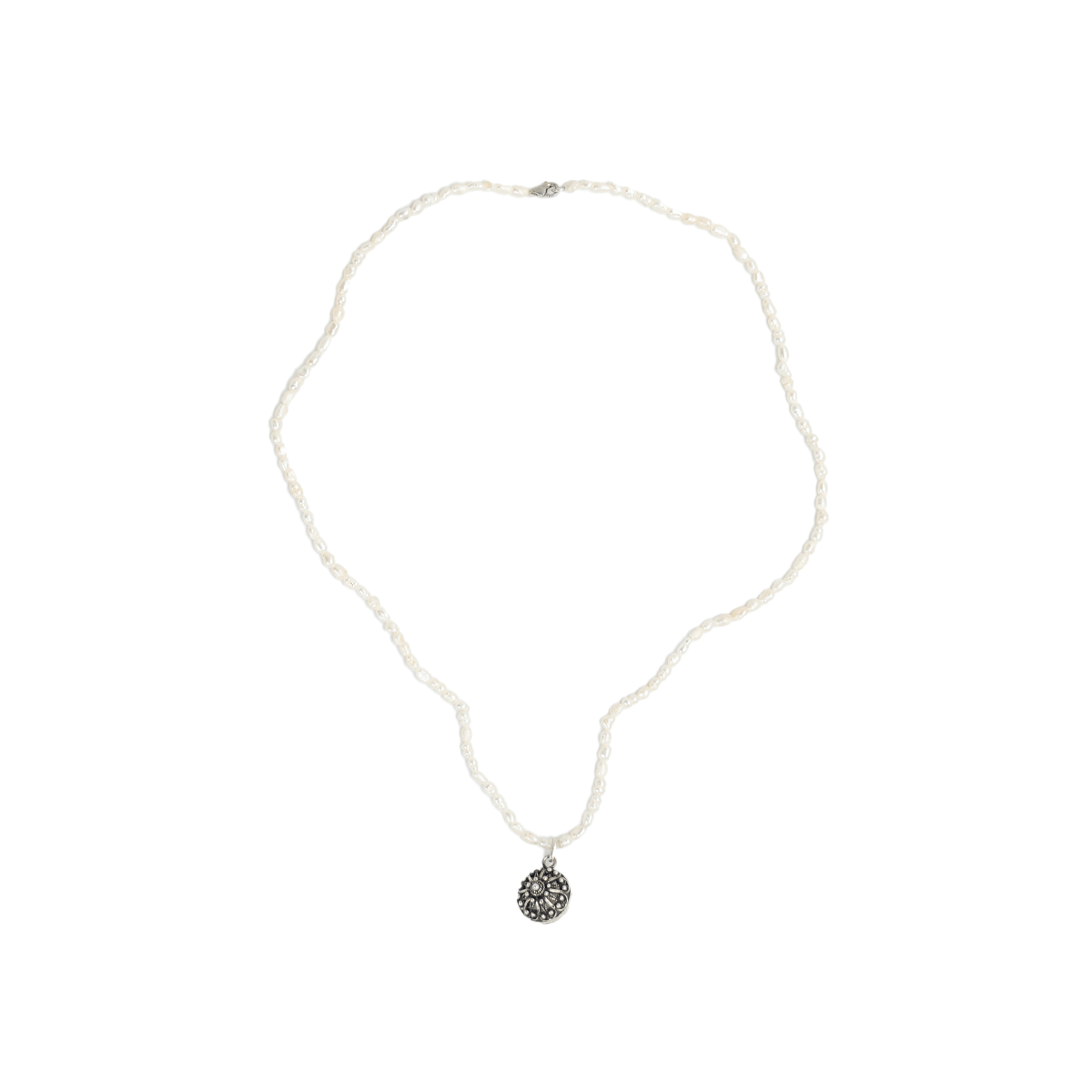 White pearls necklace