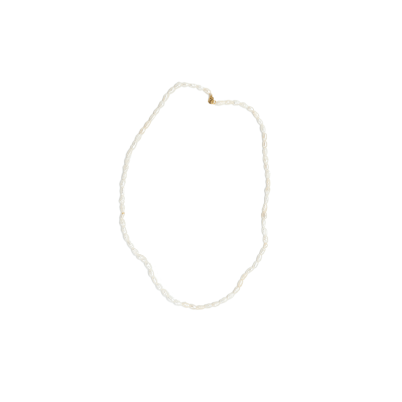 White pearls necklace