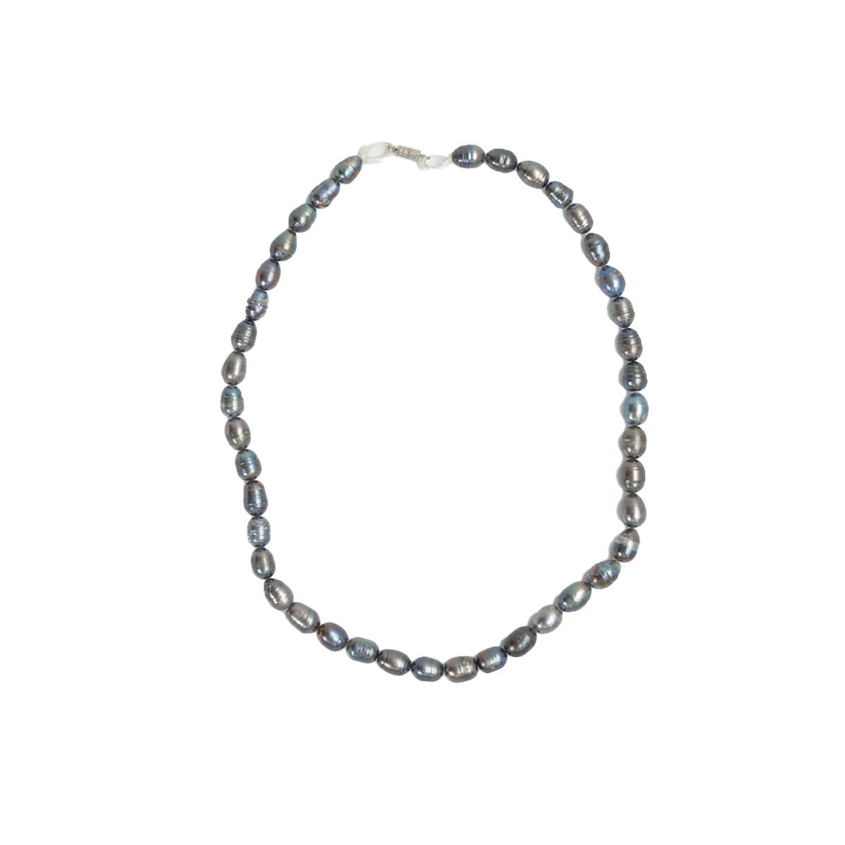 Black pearls necklace